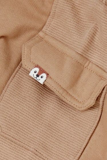 Bébés garçons - Pantalon de jogging cargo pour bébé - marron clair
