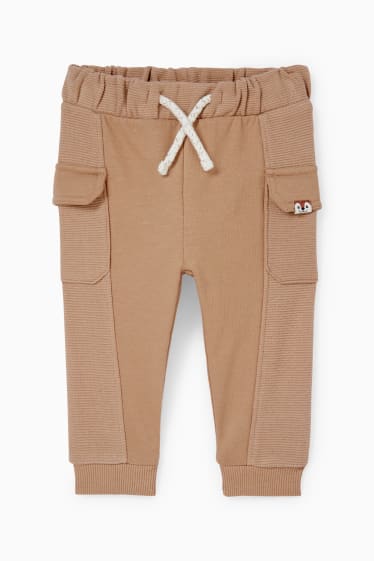 Bébés garçons - Pantalon de jogging cargo pour bébé - marron clair