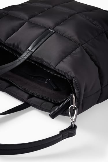 Dámské - Kabelka shopper - černá