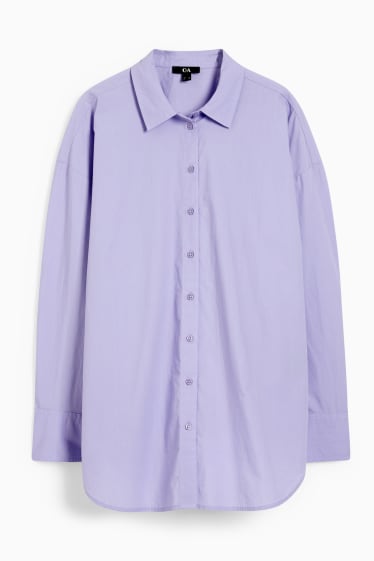 Donna - Blusa - viola chiaro