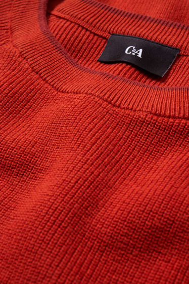 Uomo - Maglione - arancio scuro