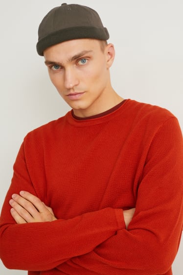 Home - Gorra - verd fosc