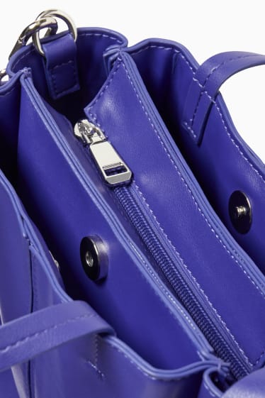 Femmes - Sac à bandoulière avec ceinture amovible - synthétique - violet