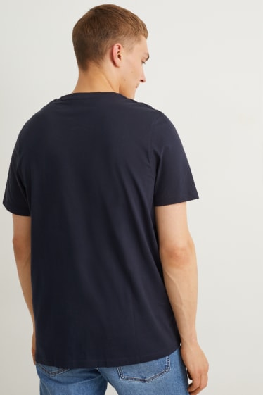 Men - T-shirt - dark blue