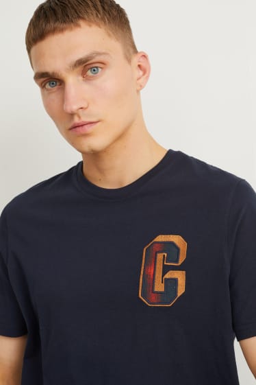 Men - T-shirt - dark blue