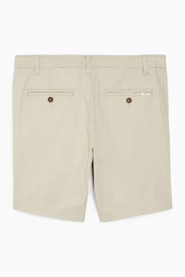Herren - Shorts - Flex - 4 Way Stretch - LYCRA® - hellbeige