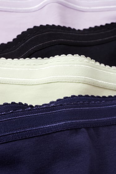 Donna - Confezione da 4 - slip - porpora