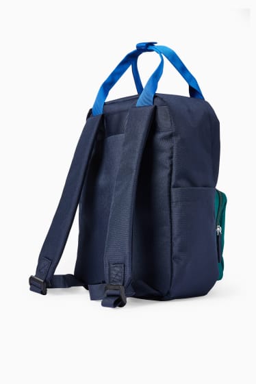 Kinder Jungen - Rucksack - schwarz