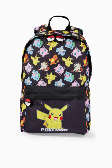 Kinder Jungen - Pokémon - Rucksack - schwarz