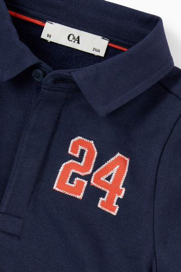Kinderen: jongens - Sweatshirt - donkerblauw