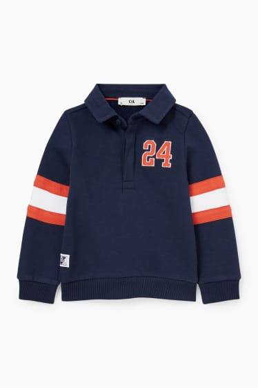 Kinderen: jongens - Sweatshirt - donkerblauw