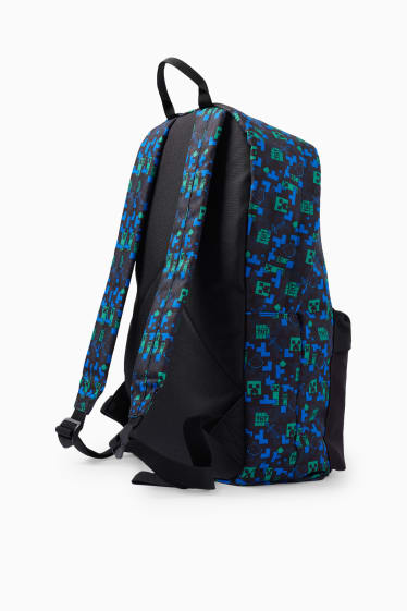 Kinder Jungen - Minecraft - Rucksack - schwarz