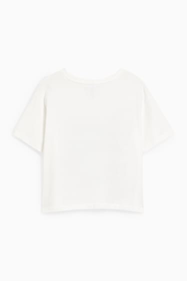 Children - Lilo & Stitch - short sleeve T-shirt - snow white