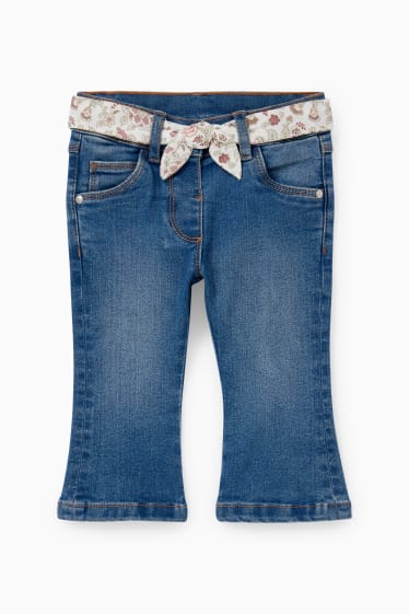 Neonati - Jeans per neonate - jeans blu