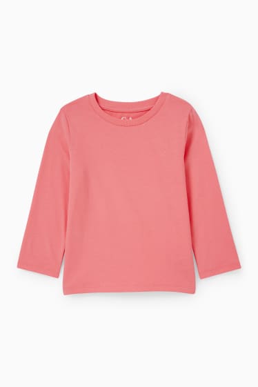 Kinder Mädchen - Langarmshirt - pink