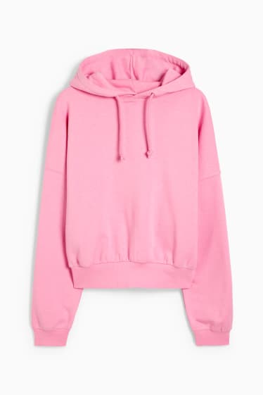 Femmes - CLOCKHOUSE - sweat à capuche - rose