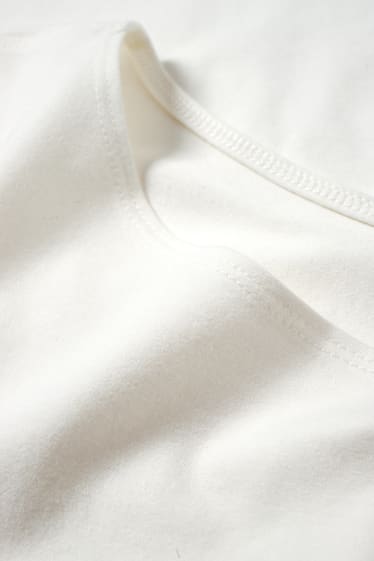 Women - Long sleeve top - cremewhite