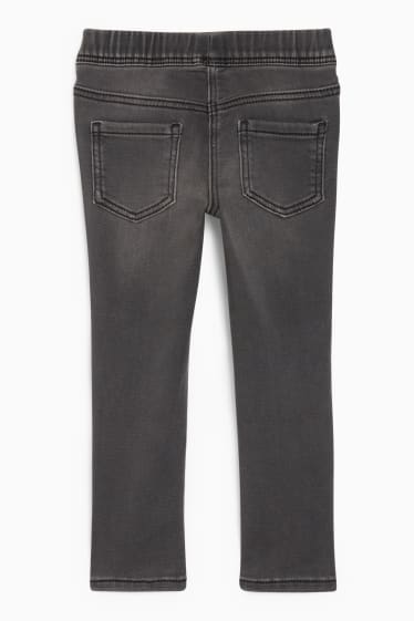 Kinderen: meisjes - Minnie Mouse - jegging jeans - jeanslichtgrijs
