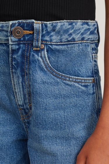 Children - Wide leg jeans - blue denim