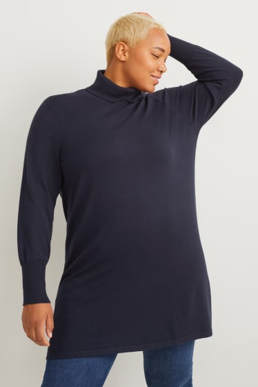 Damen - Pullover - dunkelblau