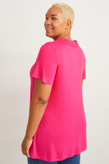 Femmes - T-shirt - rose