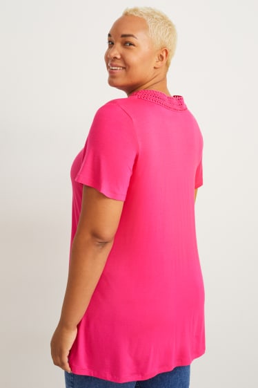 Damen - T-Shirt - pink