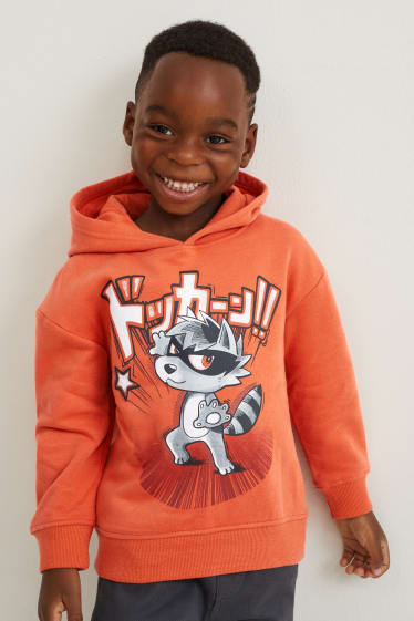 Kinder Jungen - Hoodie - orange