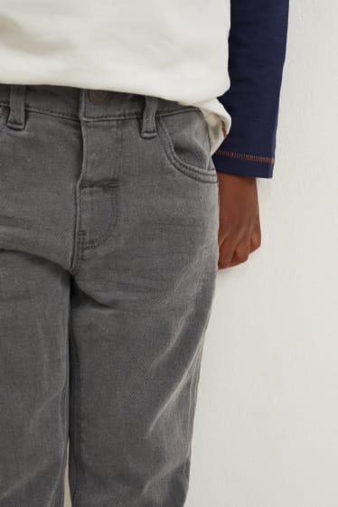 Kinder Jungen - Multipack 2er - Slim Jeans - dunkeljeansblau