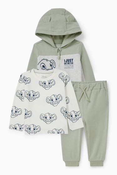 Baby Buben - Der König der Löwen - Baby-Outfit - 3 teilig - mintgrün