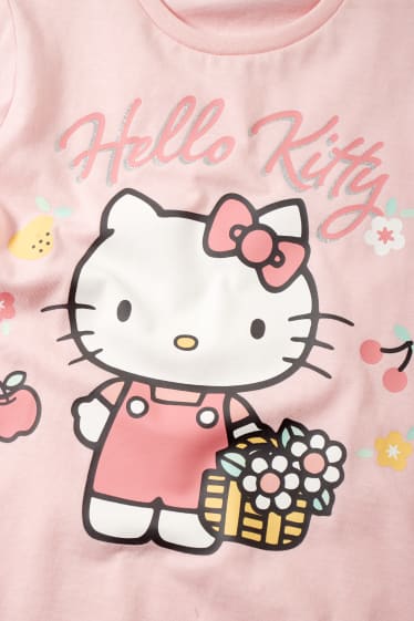 Bambine - Hello Kitty - pigiama - 2 pezzi - rosa