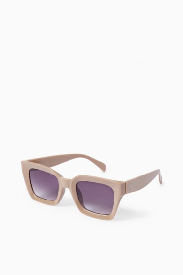 Donna - CLOCKHOUSE - Occhiali da sole - beige