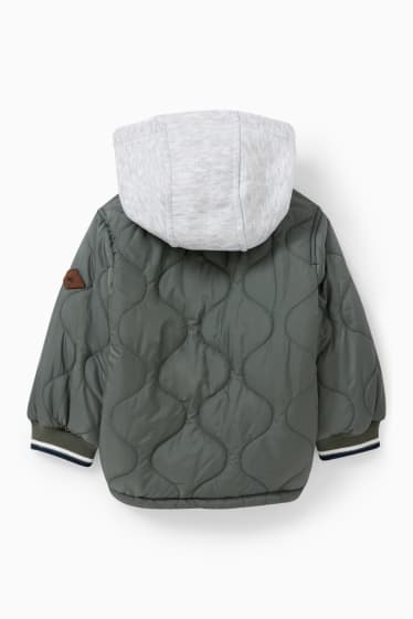 Bébés garçons - Doudoune à capuche pour bébé - vert