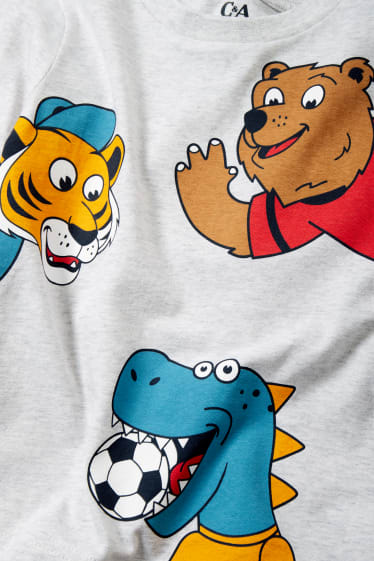 Kinderen: jongens - Set van 5 - longsleeve - donkerblauw