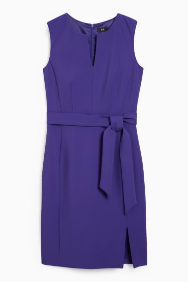 Femmes - Robe de bureau - violet