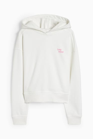 Kinder - Hoodie - cremeweiß