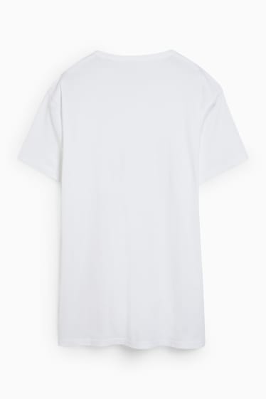Mężczyźni - T-shirt - biały
