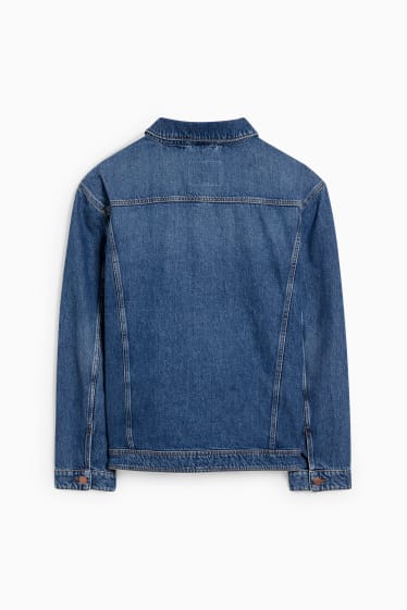 Men - Denim jacket - blue denim