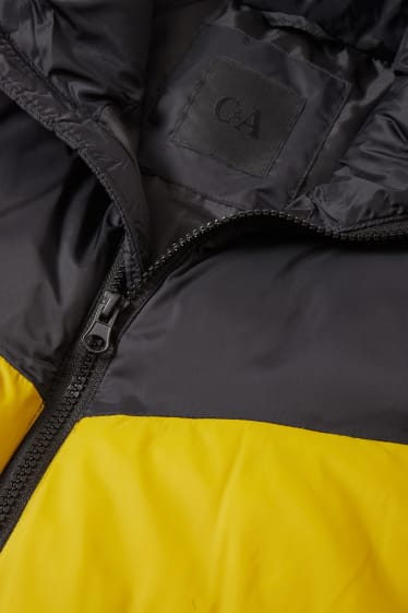 Men - Quilted gilet - yellow