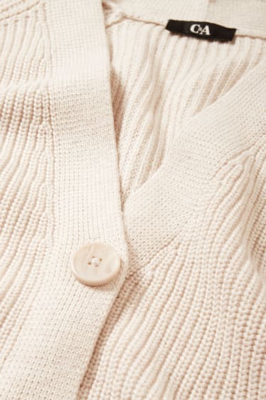 Femmes - Gilet basique en maille - beige clair