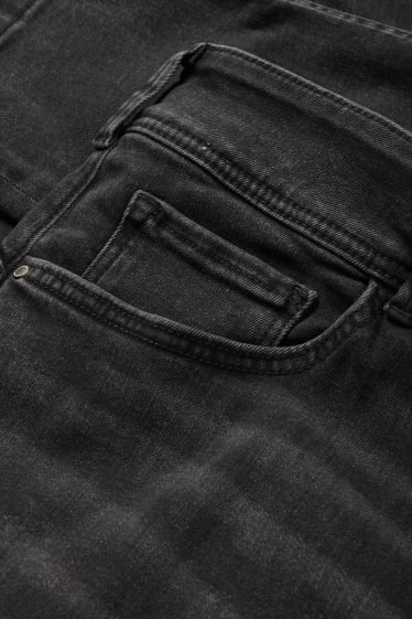 Tieners & jongvolwassenen - CLOCKHOUSE - skinny jeans - mid waist - LYCRA® - jeansdonkergrijs