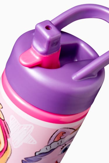 Dětské - Tlapková patrola - láhev - 420 ml - růžová
