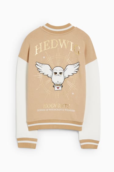 Kinder Mädchen - Harry Potter - Collegejacke - beige