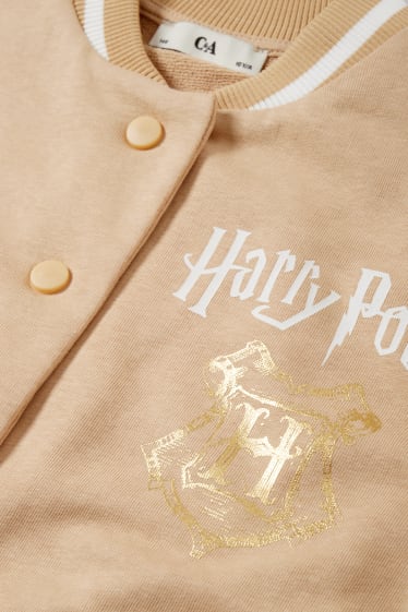 Kinder Mädchen - Harry Potter - Collegejacke - beige