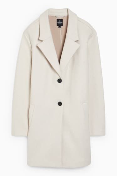 Femmes - CLOCKHOUSE - manteau - beige clair