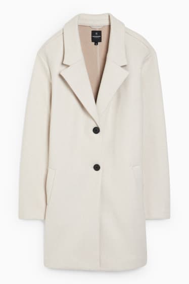 Women - CLOCKHOUSE - coat - light beige