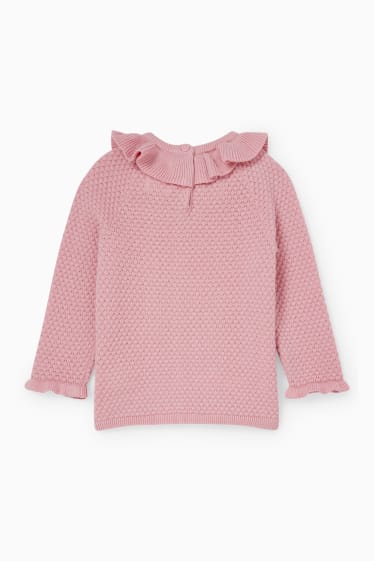 Baby Mädchen - Baby-Pullover - pink