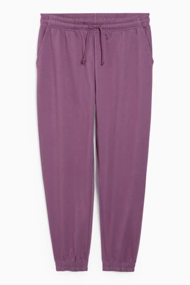 Dames - CLOCKHOUSE - joggingbroek - paars