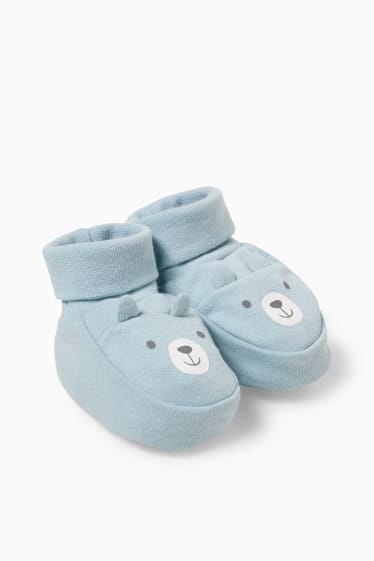 Bébés - Chaussons pour bébé - bleu clair
