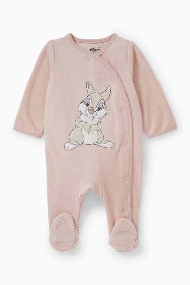 Baby Mädchen - Bambi - Baby-Schlafanzug - rosa