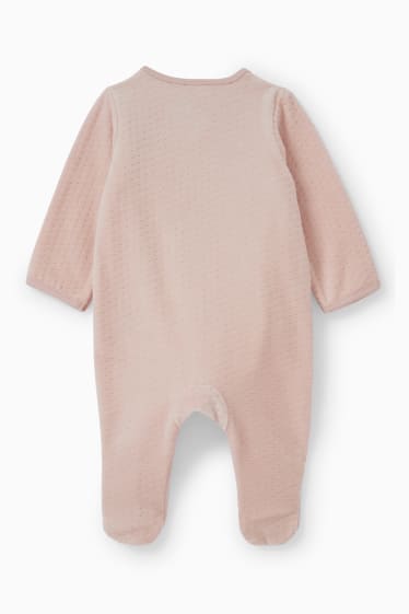 Baby Mädchen - Bambi - Baby-Schlafanzug - rosa